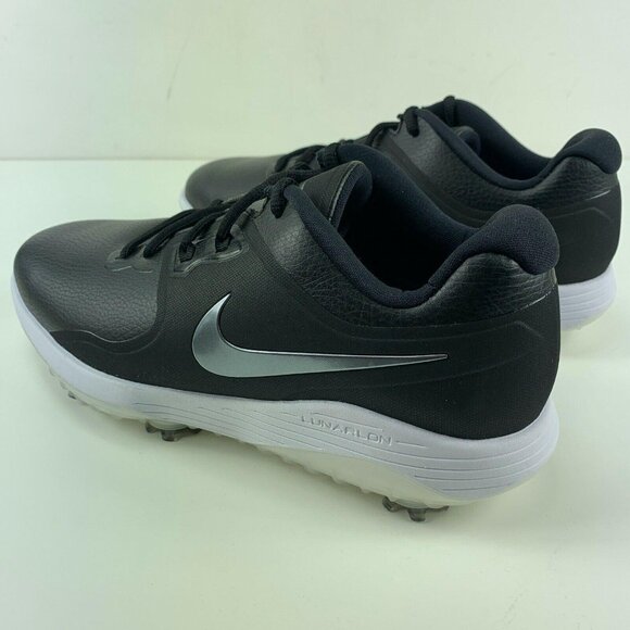 Nike Golf Shoes Wide Mens Vapor Pro Golf Soft Spikes Lunarlon Sole‎ Black main image 10